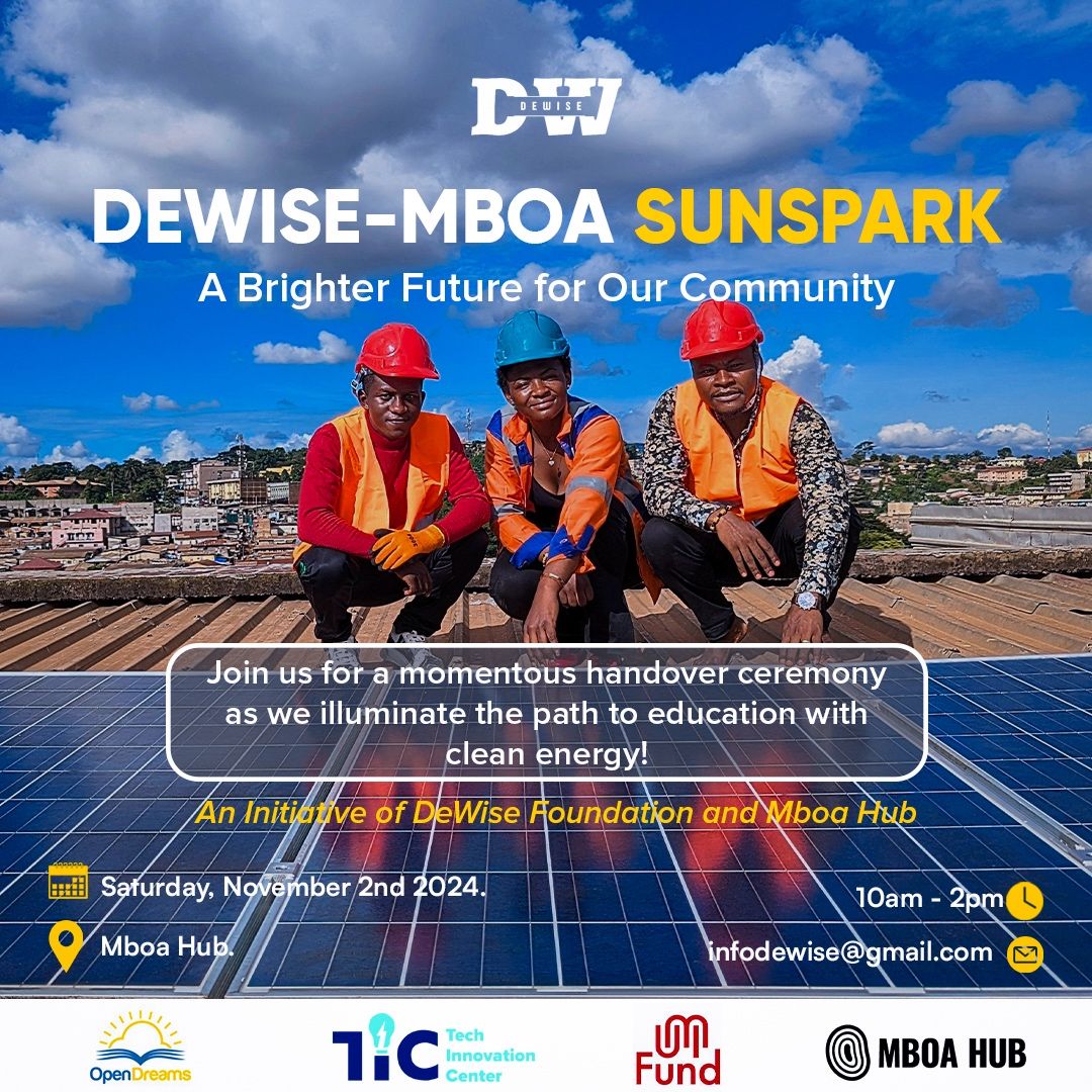 Dewise and Mboa Hub team working on SunSpark project